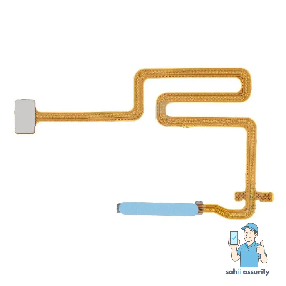 Fingerprint Sensor with Flex Cable for Oppo A76 White